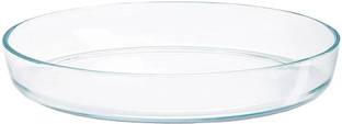 Dinewell Borosilicate Oval Glass Bakeware Dish (2400 ml) Baking Dish