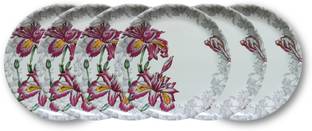 CARNIVAL Classic(612)7 Inch Dinner/Lunch&Dining Plate Set 6 Pcs of Melamine Dinner Plate