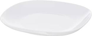 IKEA VÄRDERA Plate, white, 25x25 cm (9 ¾x9 ¾ ") Dinner Plate