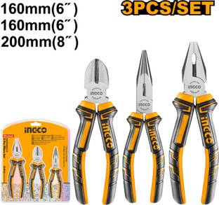 INGCO 3 Pcs set Pincer Plier