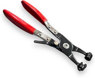 ADAWAT Car Water Pipe Pliers Flat Band Oil Valve Seal Removal Fuel Pipes, Oil Pipes Circlip Plier