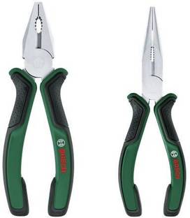 BOSCH 2 PIECES PLIERS SET Combination Snap Ring Plier