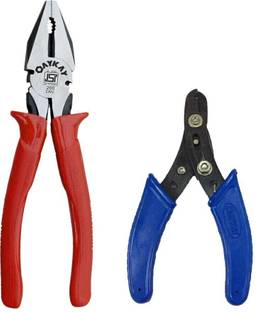 Oaykay Combination Plier and one wire stripper Lineman Plier