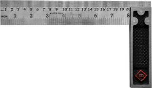 Exotic Arcade Try Sqaure 8 Inch || 90 Degrees Right Angle Ruler 8 Inch Tri-Square