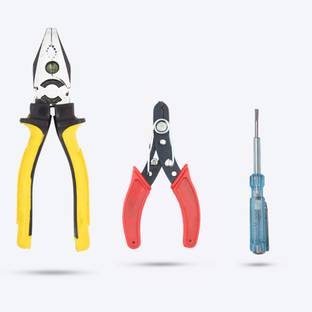 Hillgrove HGCM156M2 8"inch Combination Pilash Plier with Wire Cutter and Line Tester Lineman Plier