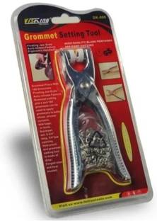 Elante 200 Button Thickened Snap Fasteners Kit Metal Punch Plier Punch Plier