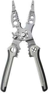 QXORE Multi-Purpose Electrical Stripping Tool Wire Stripper & Crimping Tool Needle Nose Plier