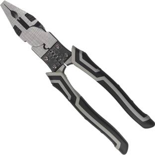 BAWALY 5 in 1 Lineman Plier Gripping, Wrench, Cutter, Crimping & Wire Stripper Fuction Lineman Plier