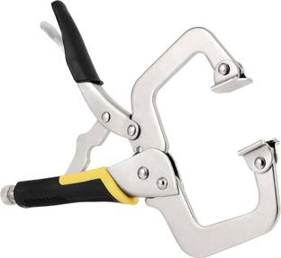 metrotools 11” Clamp C - Clamp Welding Clamps Swivel Adjustable Vise Grip Clamp Slip Joint Plier