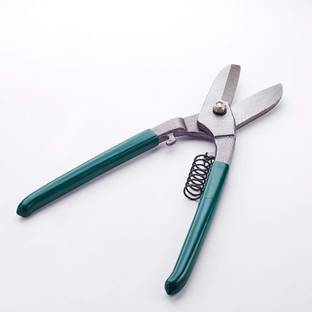 VP SALES 12-Inch Spring-Loaded Straight Cut Tin Snip with Cushion Handle 1Pcs FN Groove Plier
