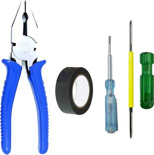 FADMAN Plier Combo Kit | Tape | Tester | Screwdriver | Lineman Plier