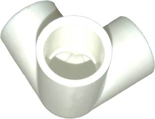 DEHRAN UPVC 3-Way Elbow 1/2" Inch Plumbing Pipe(Pak 3) 20 mm Plumbing Pipe