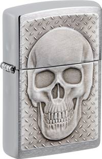ZIPPO Skull with Brain Surprise Windproof Lighter Pocket Lighter