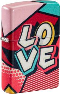 ZIPPO Love Design 540 Matte Windproof Lighter Pocket Lighter