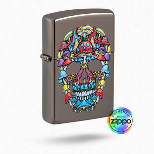 ZIPPO Mushroom Skull Windproof Lighter Pocket Lighter