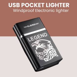 GUGGU Usb (Cigarette Lighter) Electronic Usb Windproof Rechargeable Lighter SN78 Usb (Cigarette Lighter) Electronic Usb Windproof Rechargeable Lighter SN78 Pocket Lighter