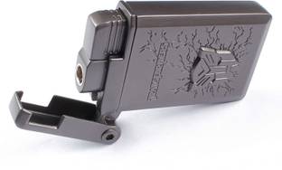 DriZZling Transformers Smoking Cigarette Jet Flame Pocket Lighter - Grey Visit Website www.myfirstdot.com Pocket Lighter