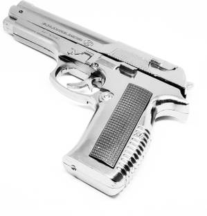 Black Camel ™ Heavyweight Mouser 608 Gun Shaped Red Torch Jet Flame Refillable Butane Gas System Lighter | Heavy Weight And Metal Body With Stainless Steel Gun | Leather Coated Cover Attach For Hanging www.myfirstdot.com Pocket Lighter