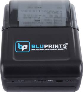 BluPrints Sampann (2 Inch/58MM) Bluetooth /USB enabled Mobile Thermal Printer | 2600mAh Battery