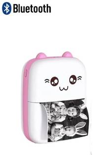 RHONNIUM Print Barcode Labels Bluetooth Mobile Printer, Thermal Printer Thermal Receipt Printer