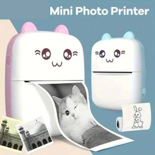 TECHEL Portable Mini Printer Bluetooth 2 roll xdf10 camera