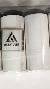 ALLY VUE Thermal Adhesive Sticker 57x25mm Transparent roll For Mini Pocket Printer Single Function Monochrome Thermal Transfer Printer
