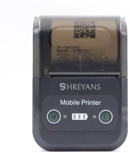 Shreyans 2inch Thermal Receipt Printer with long battery life Bluetooth Printer