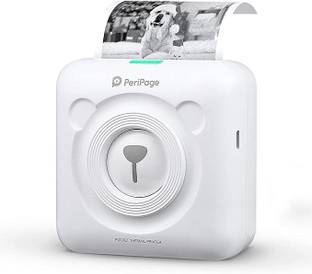 PeriPeri PeriPage A6 Mini Bluetooth Thermal Printer Inkless Portable Pocket Printer White Thermal Printer