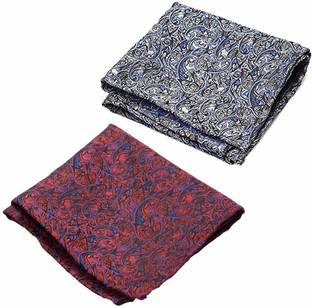 To The Nines Solid Jacquard Pocket Square