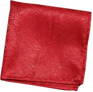 To The Nines Printed Cotton Blend Pocket Square