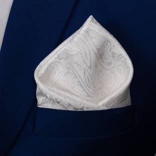 To The Nines Solid Satin Blend Pocket Square