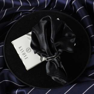 Kovove Solid Polyester Pocket Square