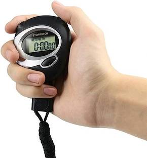 Dr care Sports Stop Watch for Accurate Timing and Tracking Portable Digital Stopwatch LCD Stop Watch