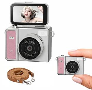 CASON Compact 1080P Mini Keychain Camera Pocket Digital Camera with Flip Screen