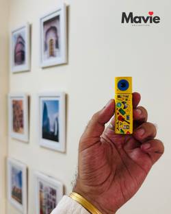 maviecollective Classic Retro Mini Thumb Pocket Digital Camera | 2K Camera with 230° Rotatable Lens