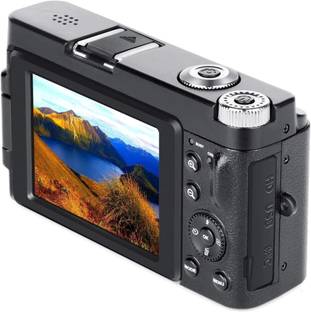 dkian 4K Video Compact Cameras with 16X Digital Zoom Anti Shake 2 Batteries DC101