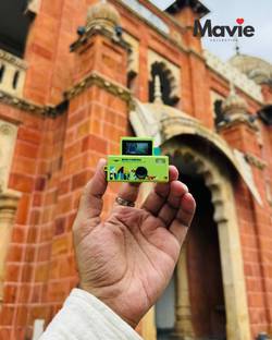 maviecollective Rewind Mini Digital Camera | Pocket Camera with Flip Screen & 1080P HD Retro Camera