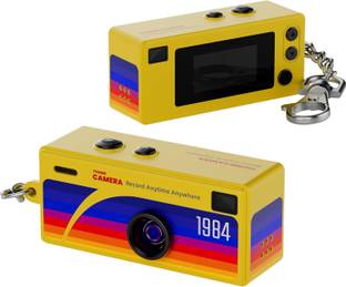 TOTAL Mini Keychain Digital Camera, 1080P HD Video Recorder, Mirco Thumb Camera