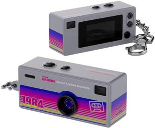 TrendyTrove Mini Keychain Digital Camera Thumb Camera 1080P HD Video Recorder for Vlogging