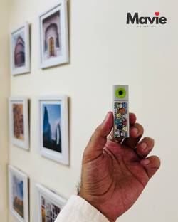 maviecollective Classic Retro Mini Thumb Pocket Digital Camera | 2K Camera with 230° Rotatable Lens