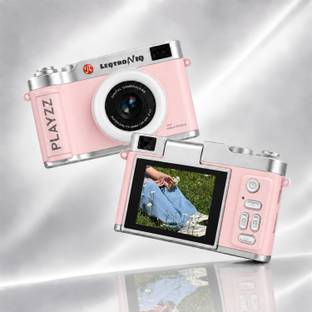 LEQTRONIQ Playzz Series Digital Camera 180° Flip Screen Compact Point & Shoot Camera for Beginners