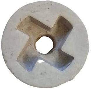 Implemental Marble Polishing Grinding Batti Round Cut (No. 0) Glass Polisher