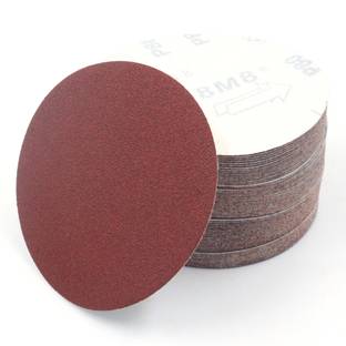 KWICK CUT+ Velcro Pad 2 Inch 50mm p60 Grit 25pcs – Heavy Duty Sanding Disc Pad Sand Paper for Wood, Metal, Paint, Rust Removal | Industrial Grade Abrasive Metal Polisher