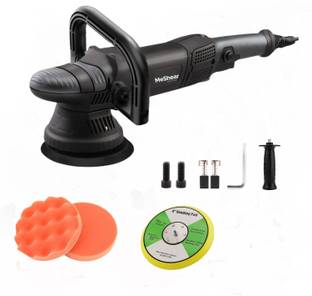 MeShear 1600W 6" 2500-5200RPM Dual Action random Orbital Car Polisher, 2 Buffing pads Vehicle Polisher