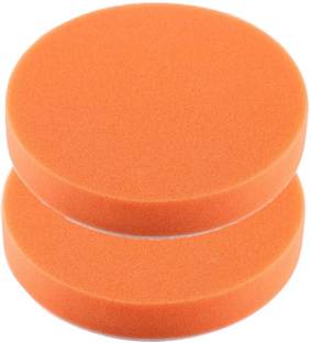 Inditrust 7inch Plane Sponge Wheel polishing pad Waxing Wheel pad (Pack of 2) Glass Polisher