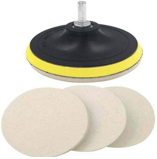 DIY Crafts Hook & Loop Backing Pad Drill Attachment/Diameter Thread Drill Adapter M10/14 Wood Polisher