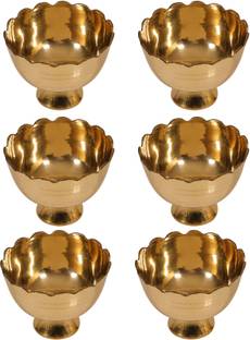 Spillbox Spillbox Brass Katori Bowl|Prasad Bowl|Decorative Bowl|Chandhan Kumkum for home Brass