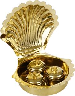 Magic's Max Big Haldi Kumkum Patra Brass