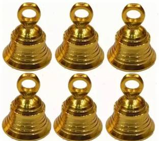 yugal industries TANJORI BELL 2 NO Gold Plated