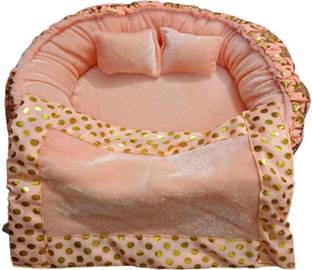Laddu Gopal Soft Bed Laddu Gopal Bedding Set Skin (Round) Deity Ornament
